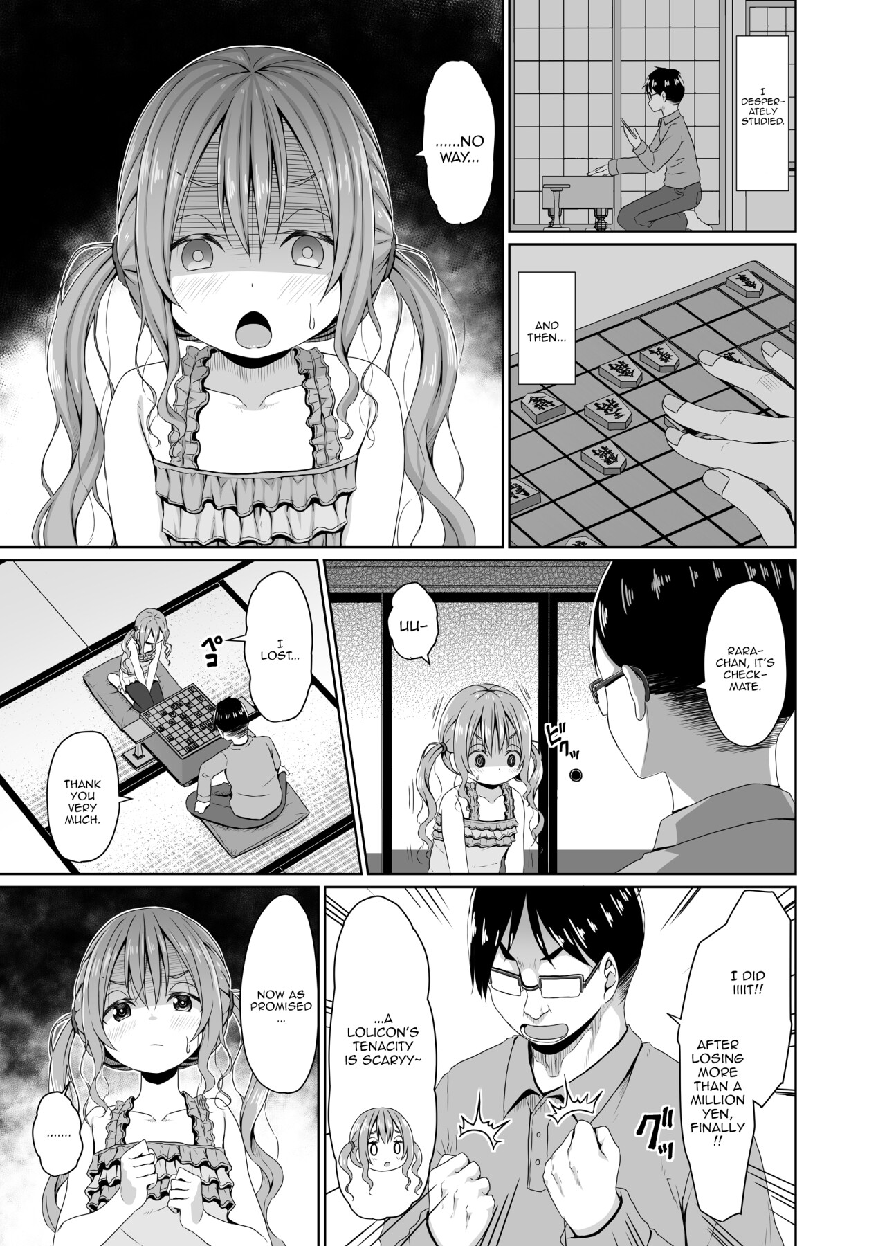 Hentai Manga Comic-Beating a Brat Who's Better Than Me At Shogi With My Dick-Read-4